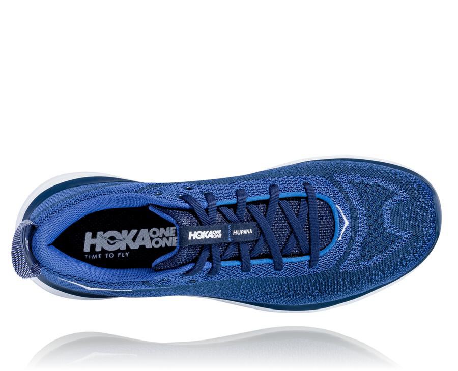 Chaussure Running Hoka One One Hupana Flow Homme - Bleu Marine/Blanche - WZG-572631